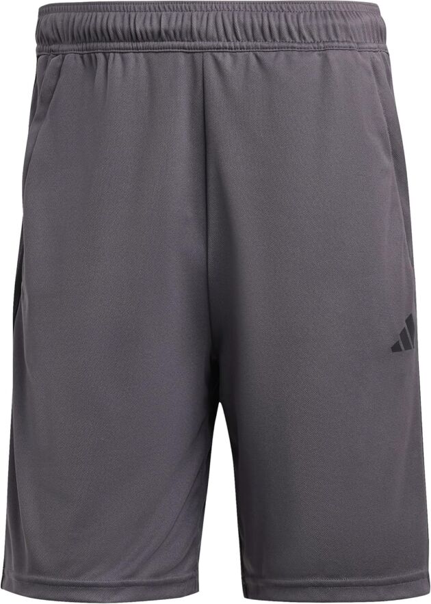 adidas Mens Coaching Necessities Pique 3-Stripes Coaching Shorts