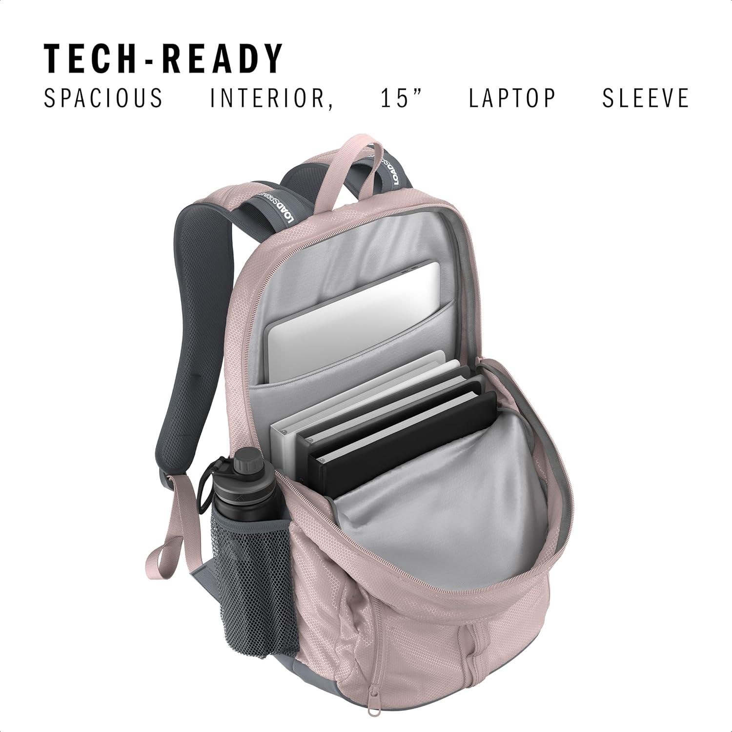 adidas Primetime Giant Backpack – Daypack for Journey Sports activities Fitness center Work Faculty, 41L - Image 2
