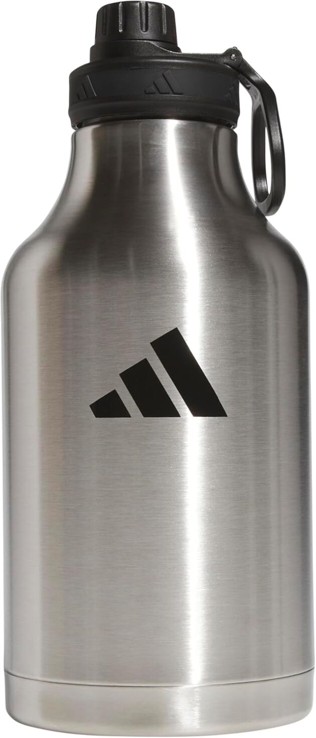 adidas Stainless Metal Steel Water Bottle 1L