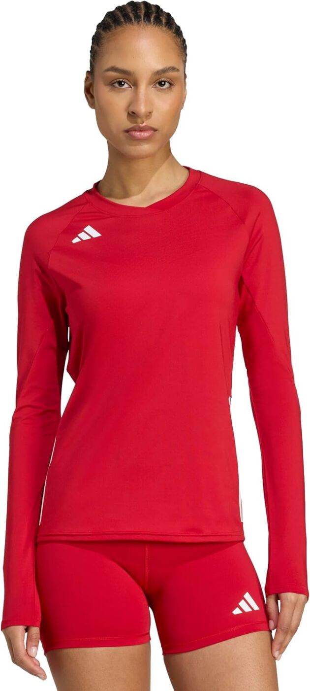 adidas Girls's Hilo Volleyball Lengthy Sleeve Jersey