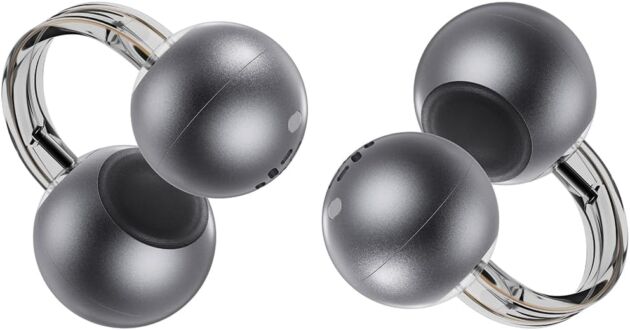 mojawa StarClip Open-Ear Wi-fi Bluetooth Headphones, Clip-On Earbuds with Sof...